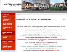 Tablet Screenshot of laraymondine.com